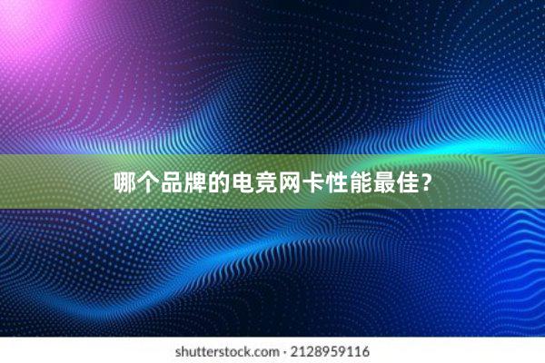 哪个品牌的电竞网卡性能最佳？